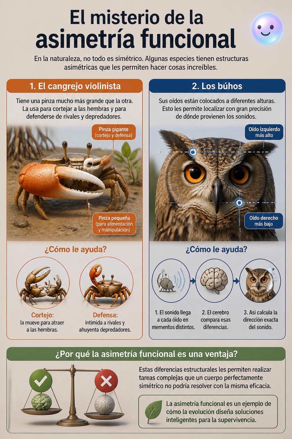El misterio de la asimetría funcional