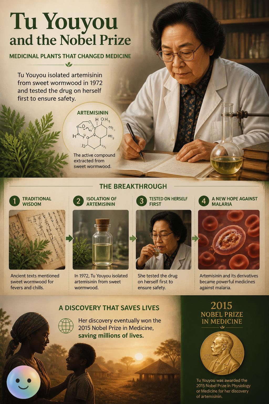 Tu Youyou and the Nobel Prize