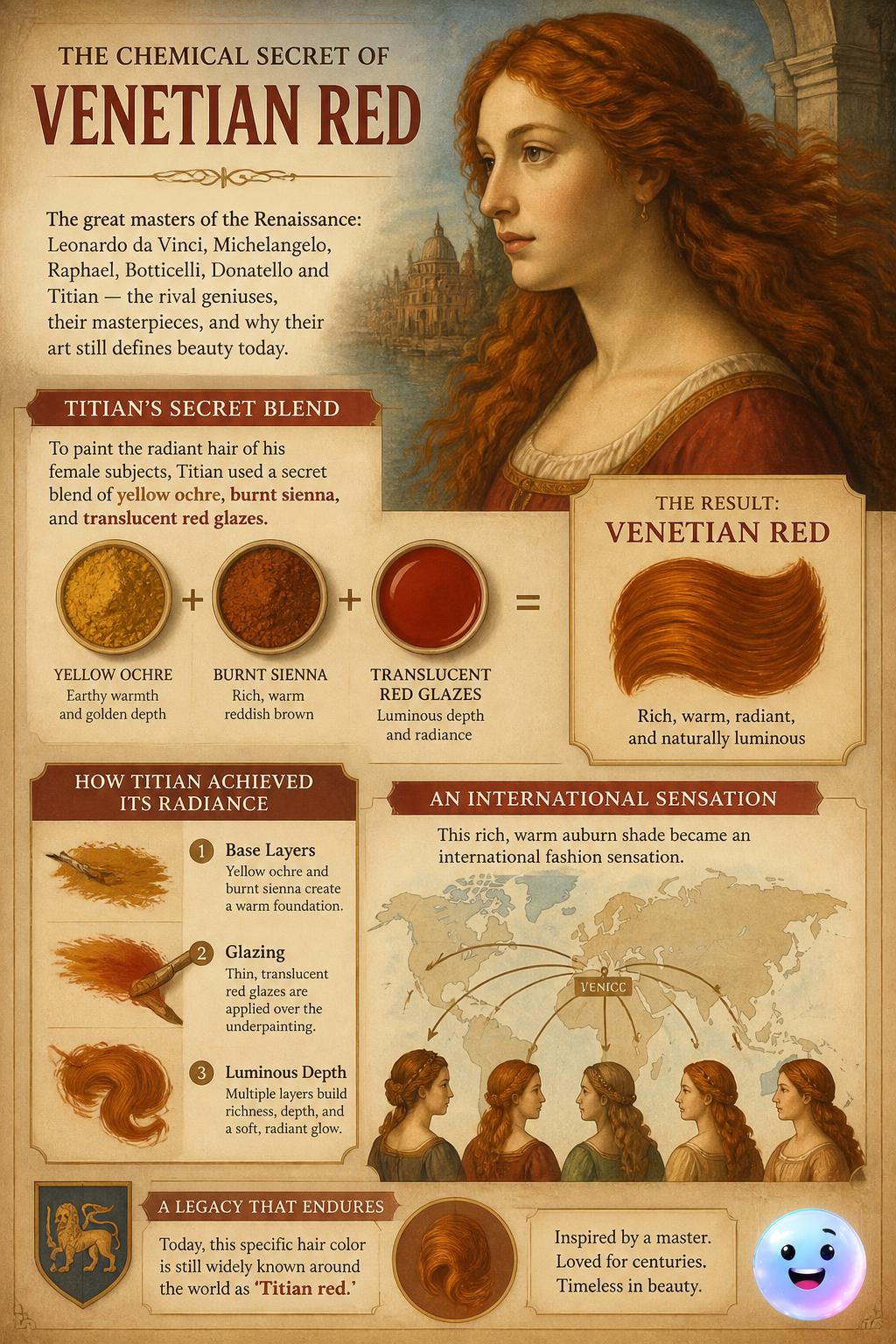 The chemical secret of Venetian red