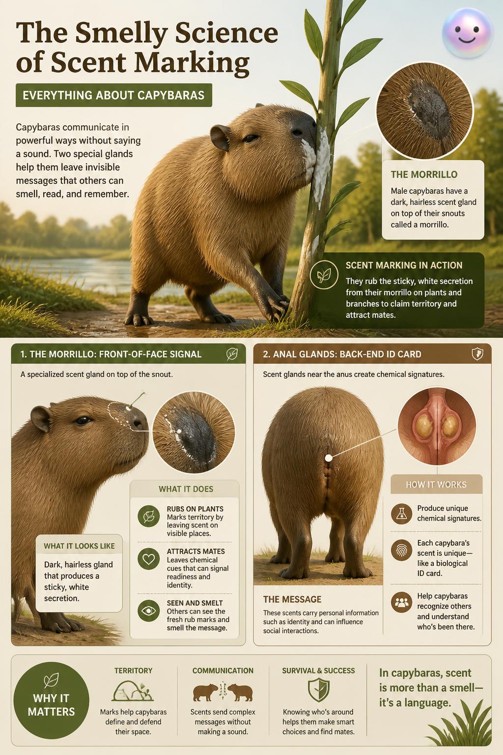 The smelly science of scent marking