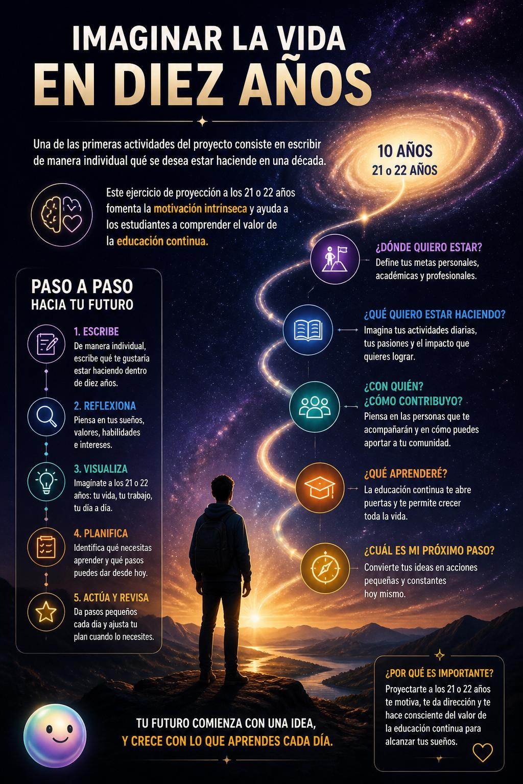 Imaginar la vida en diez años