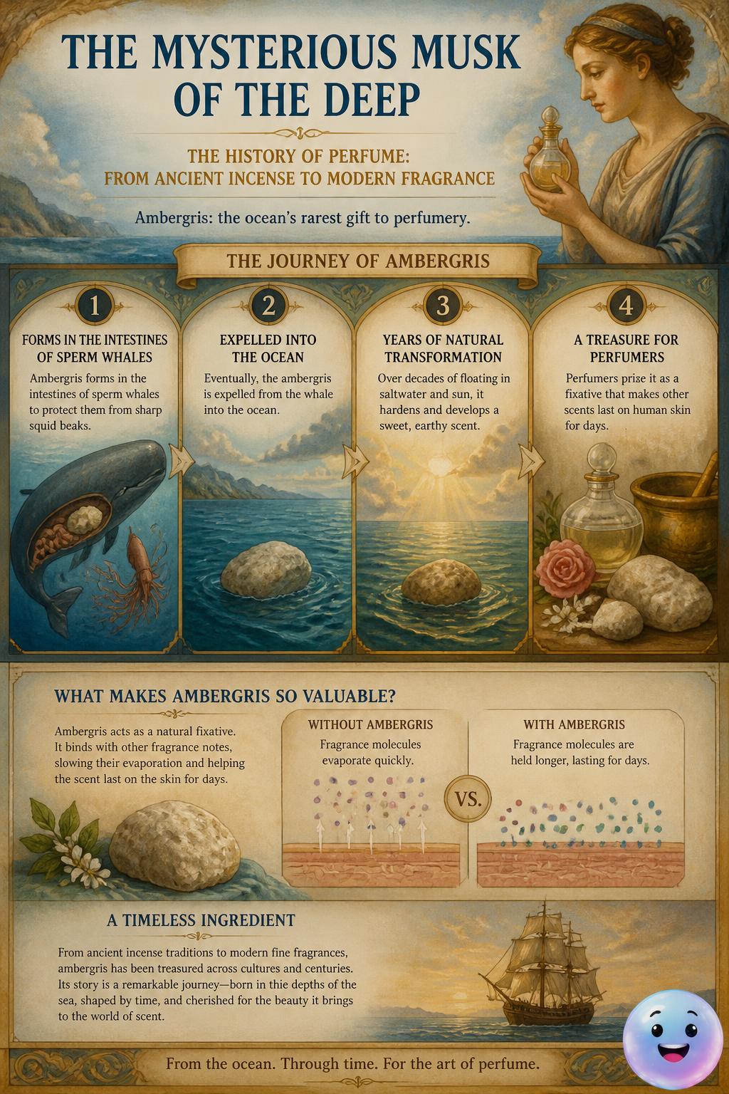 The mysterious musk of the deep