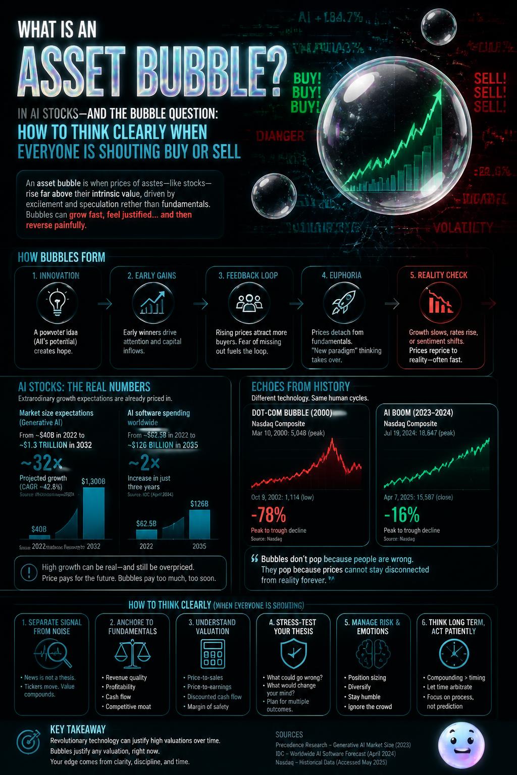 What is an asset bubble?