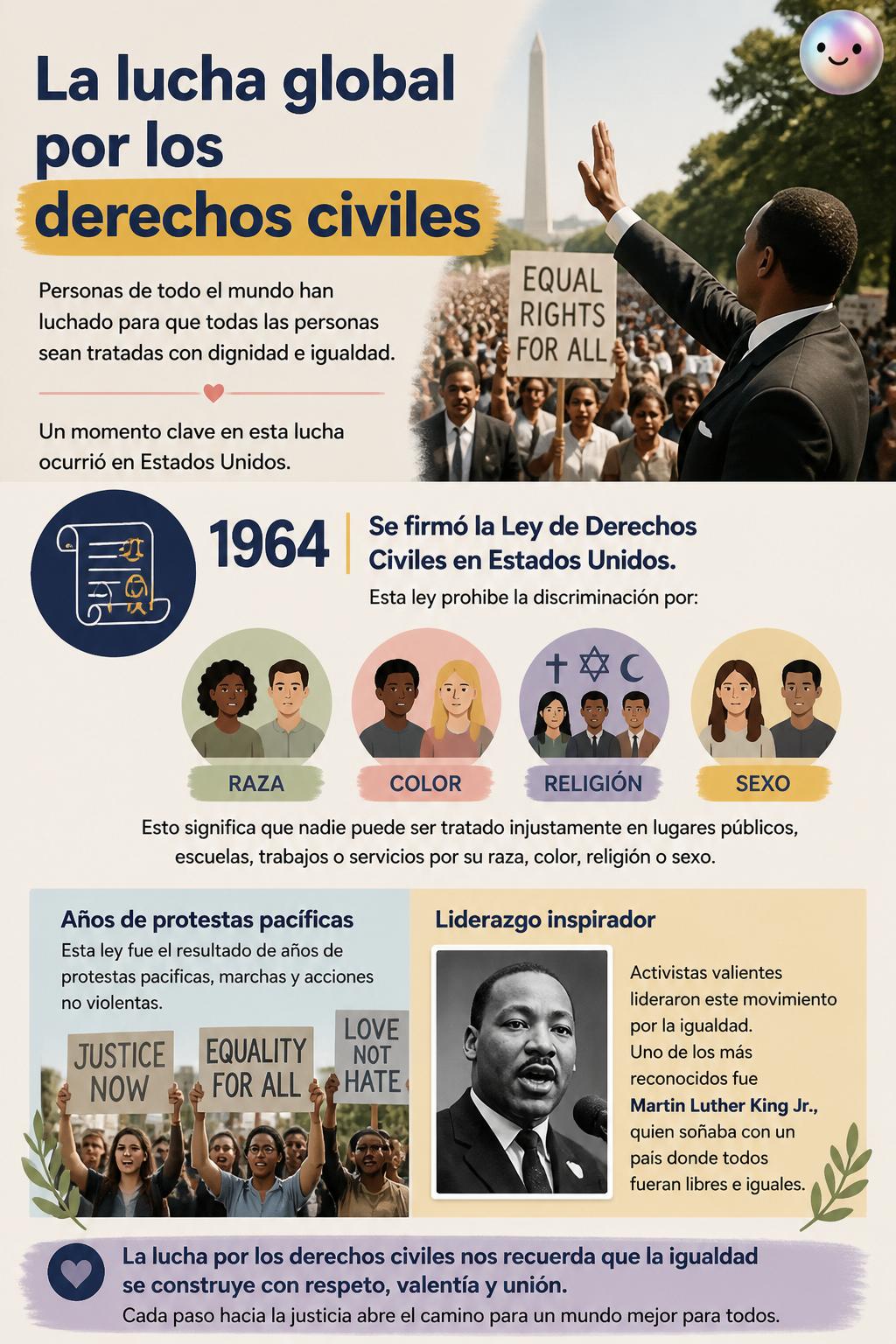 La lucha global por los derechos civiles