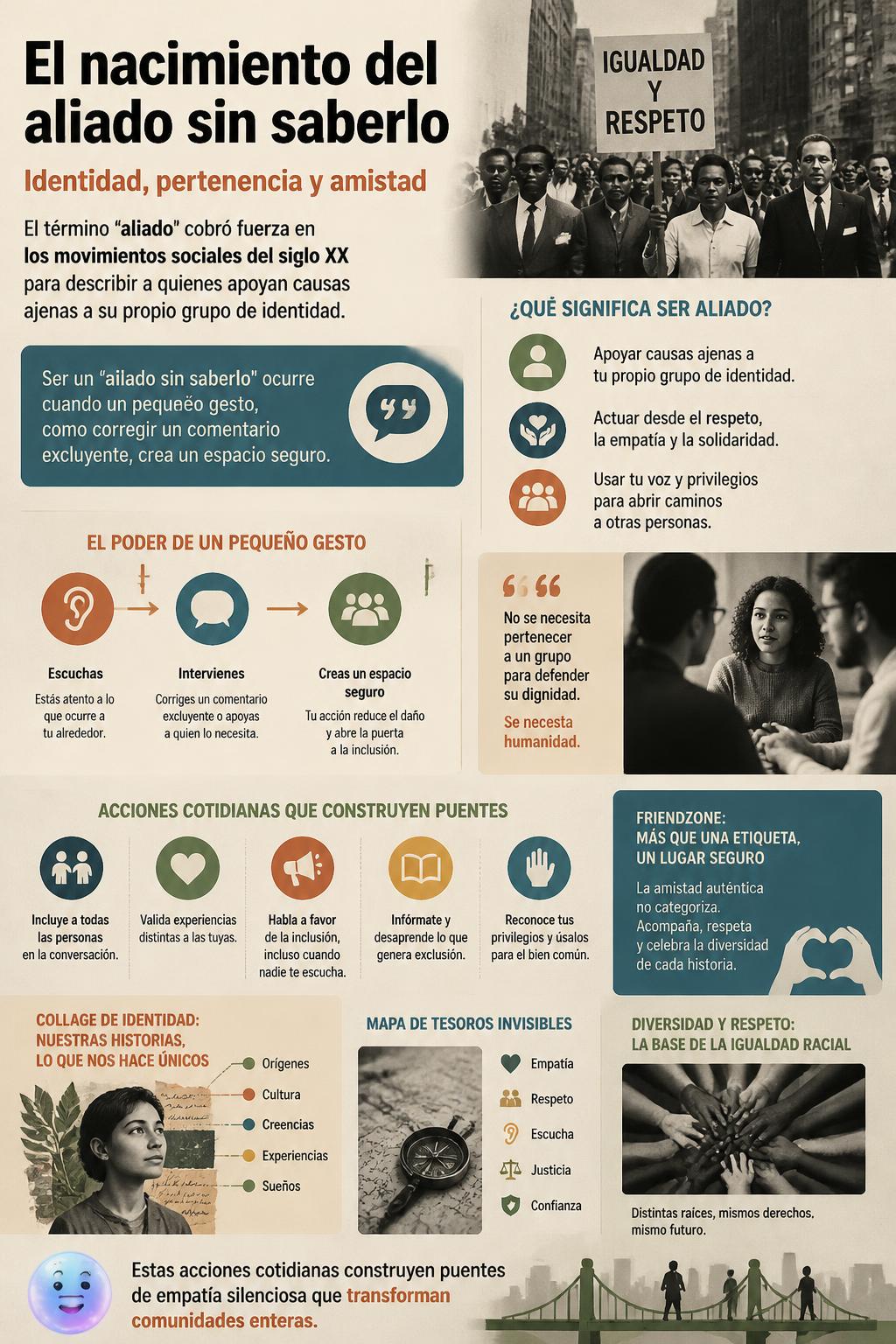 El nacimiento del aliado sin saberlo