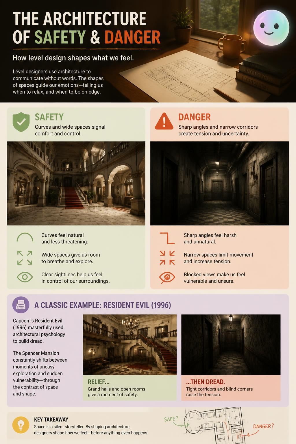 The architecture of safety and danger