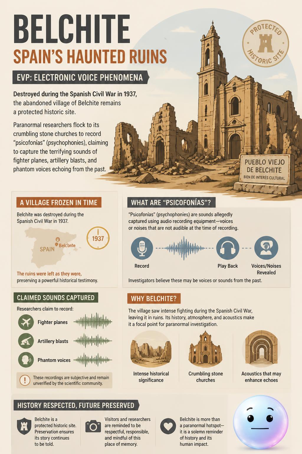 Spain's haunted ruins of Belchite