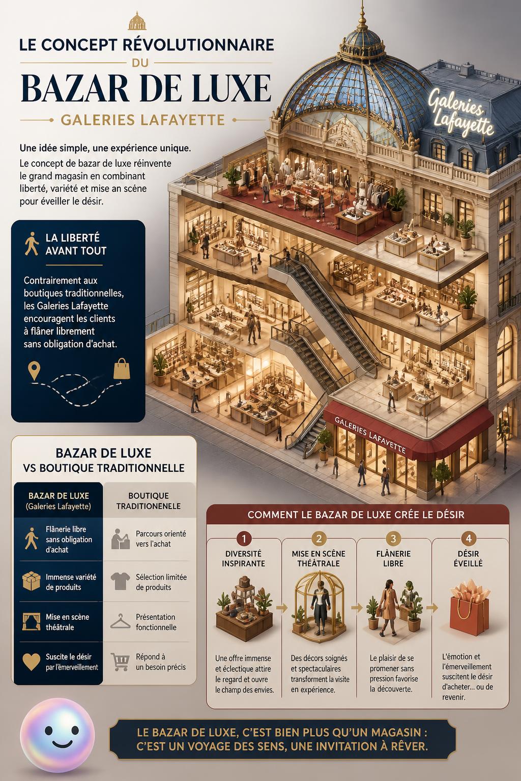 Le concept révolutionnaire du bazar de luxe