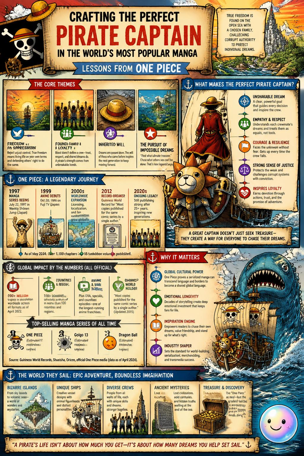 Crafting the perfect pirate captain