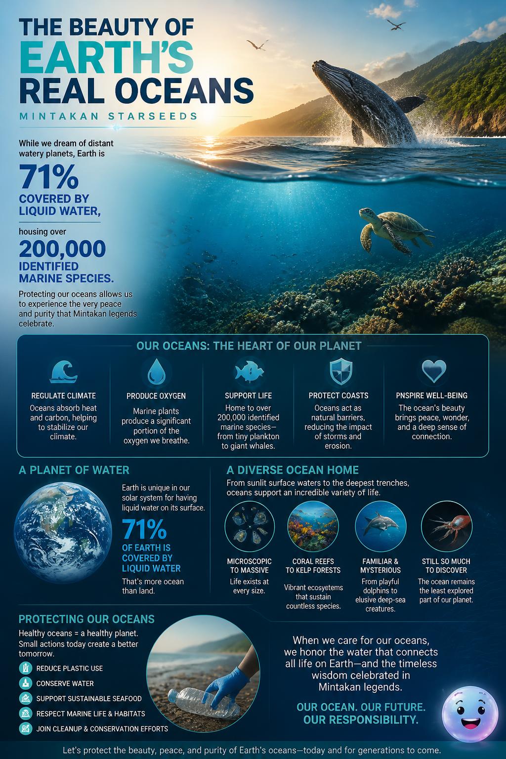 The beauty of Earth's real oceans