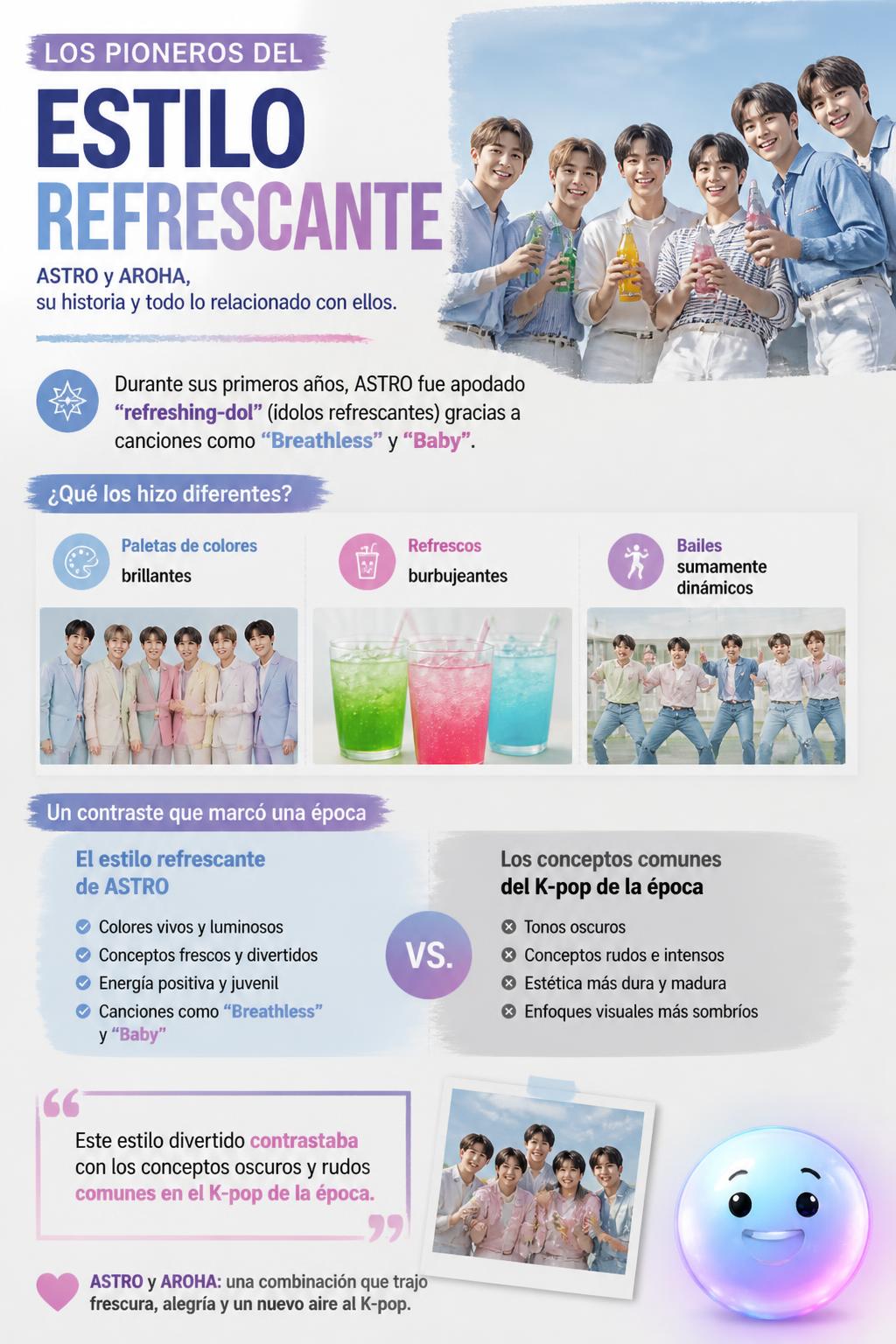 Los pioneros del estilo refrescante