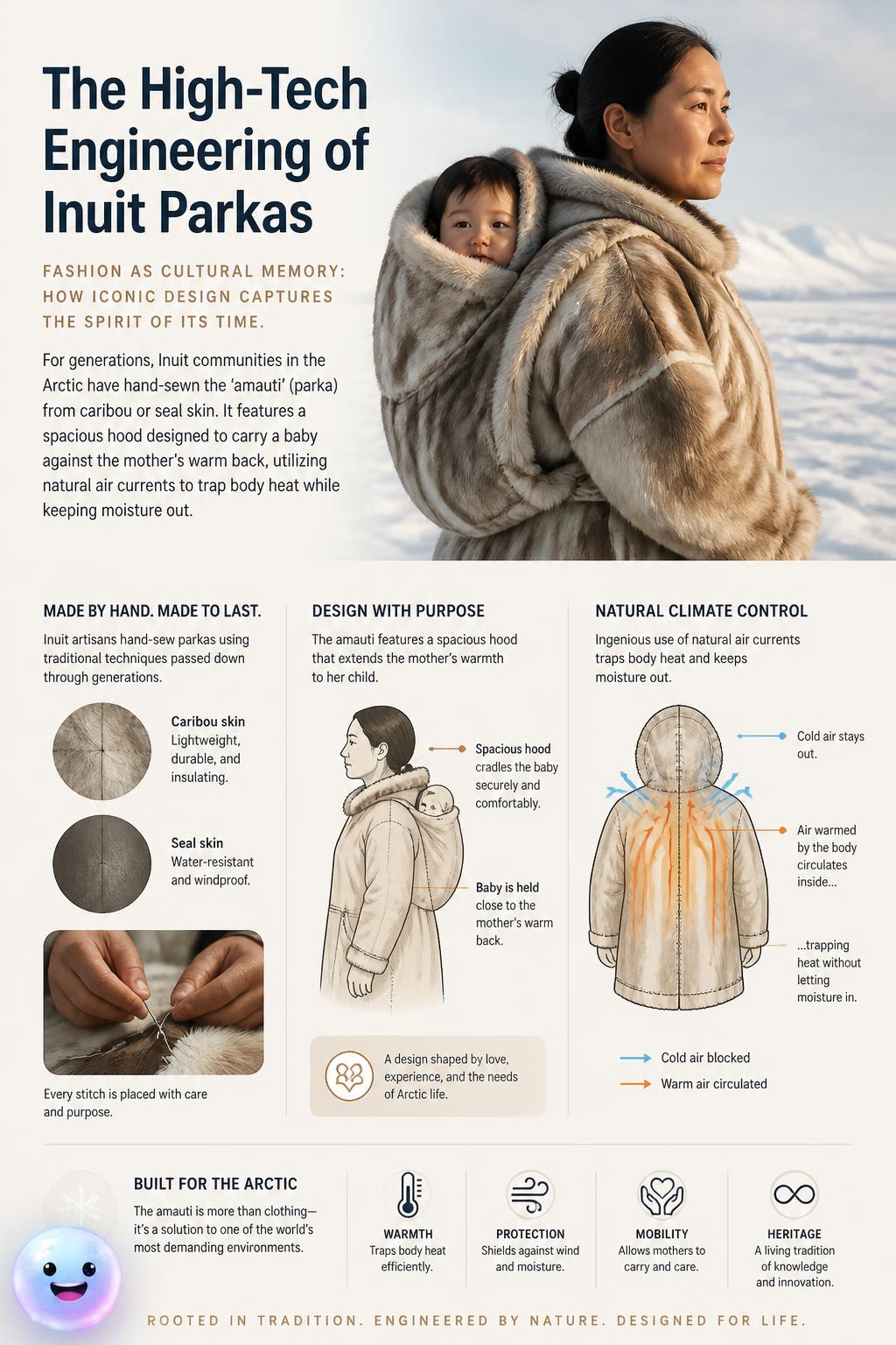 The high-tech engineering of Inuit parkas