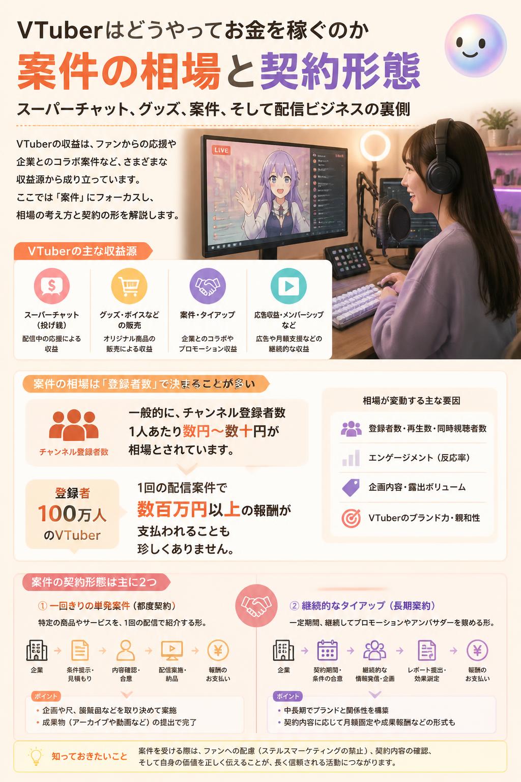 案件の相場と契約形態