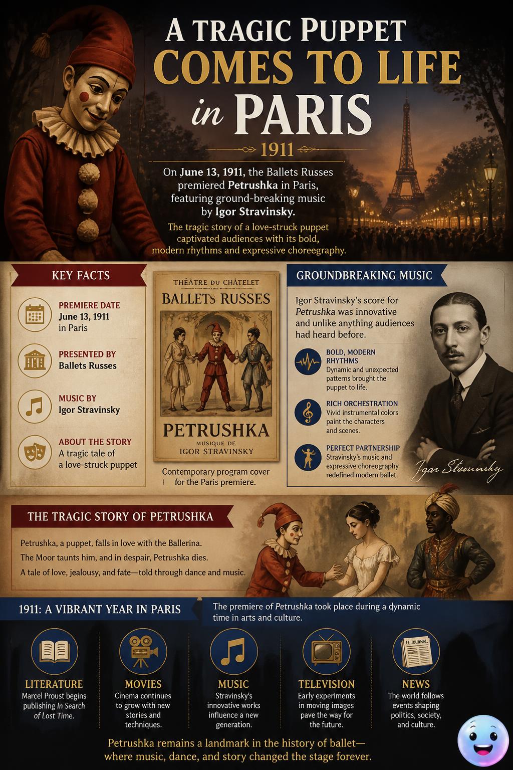 A tragic puppet comes to life in Paris