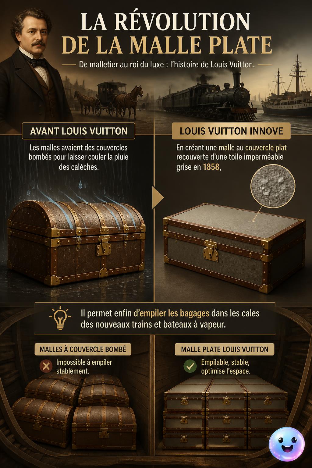 La révolution de la malle plate
