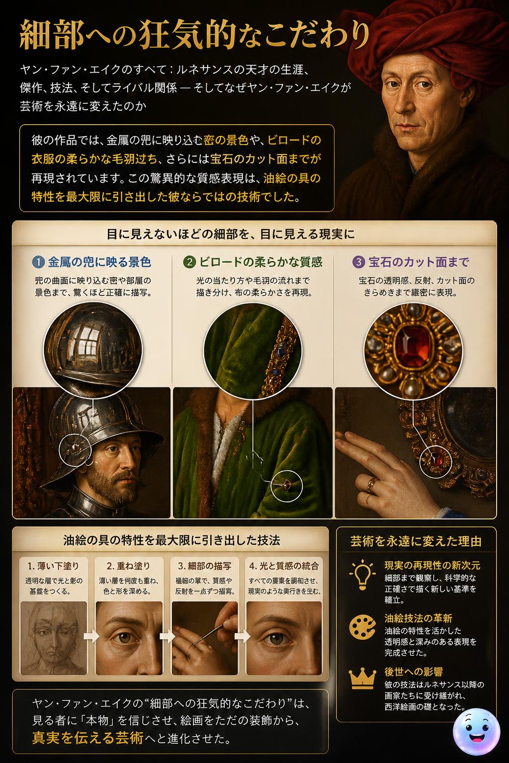 細部への狂気的なこだわり