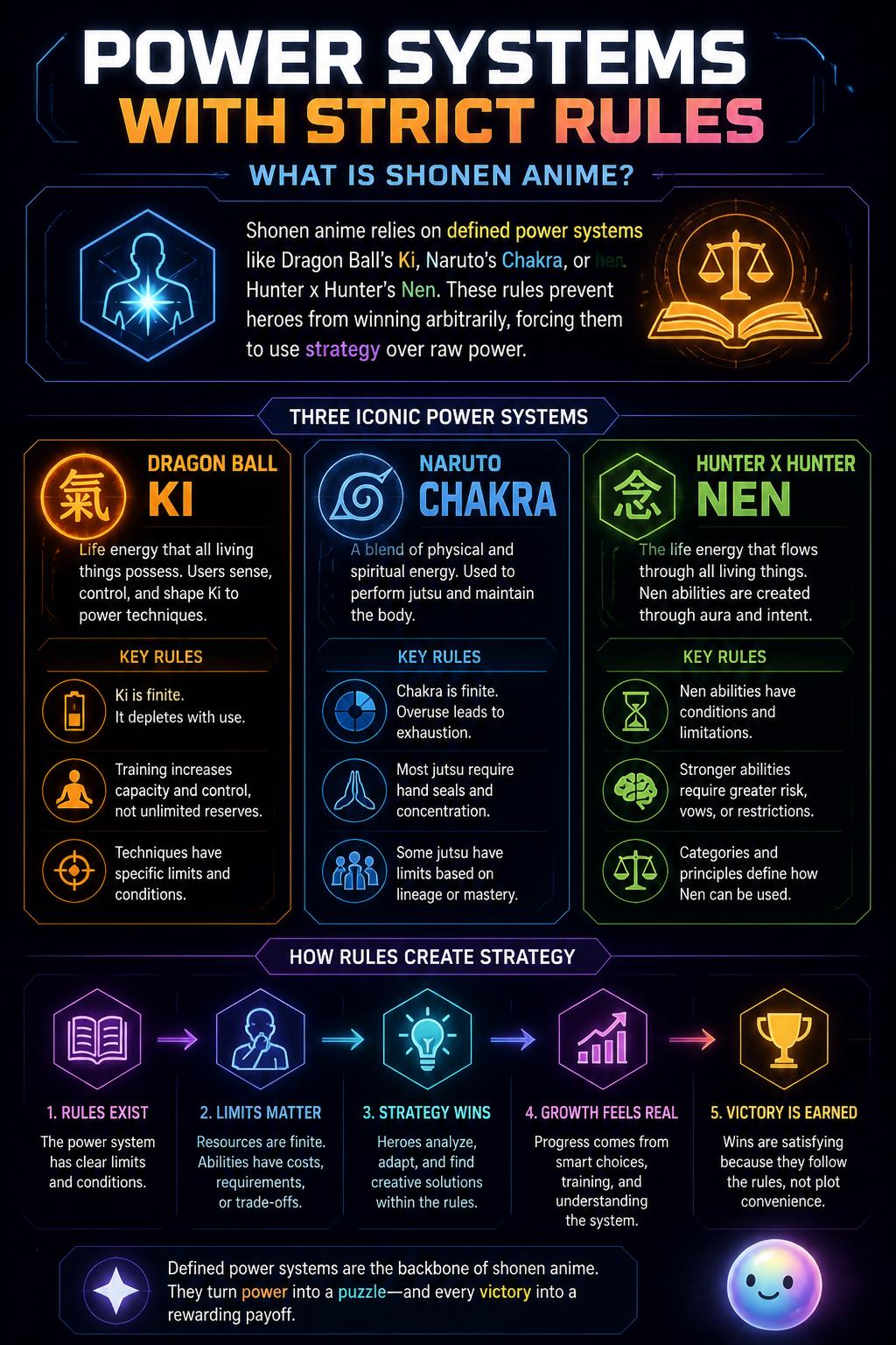 Power systems with strict rules