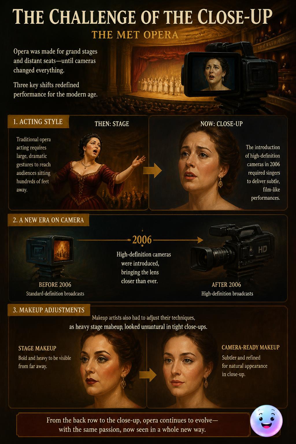 The challenge of the close-up