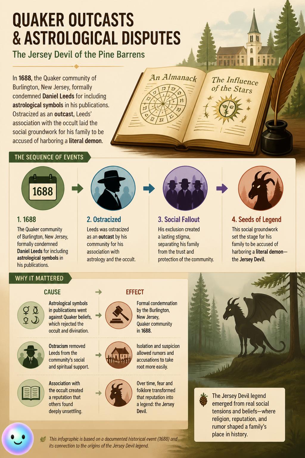 Quaker outcasts and astrological disputes