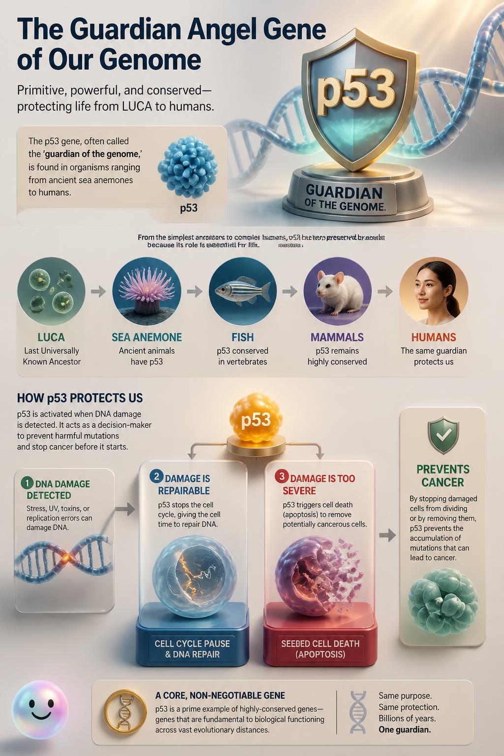 The guardian angel gene of our genome