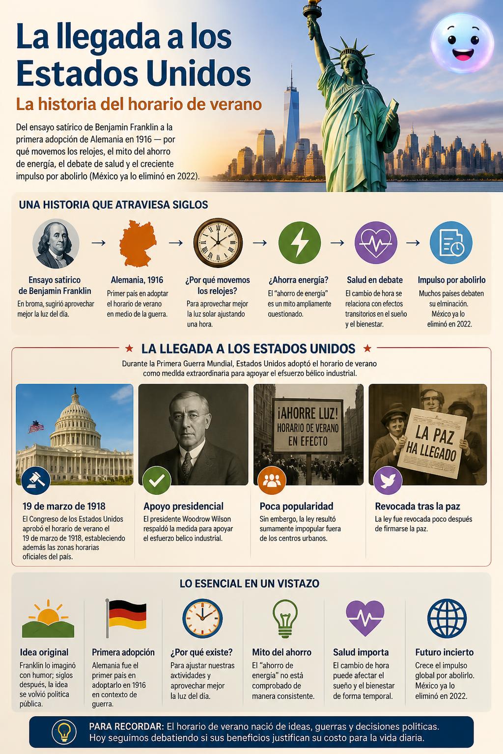 La llegada a los Estados Unidos