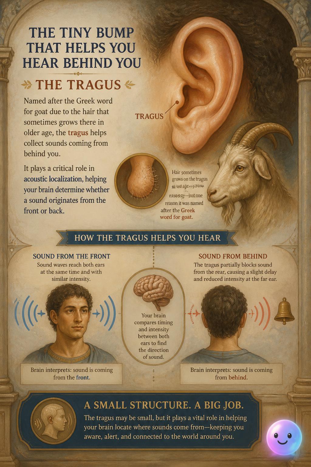 The small cartilage bump on your outer ear