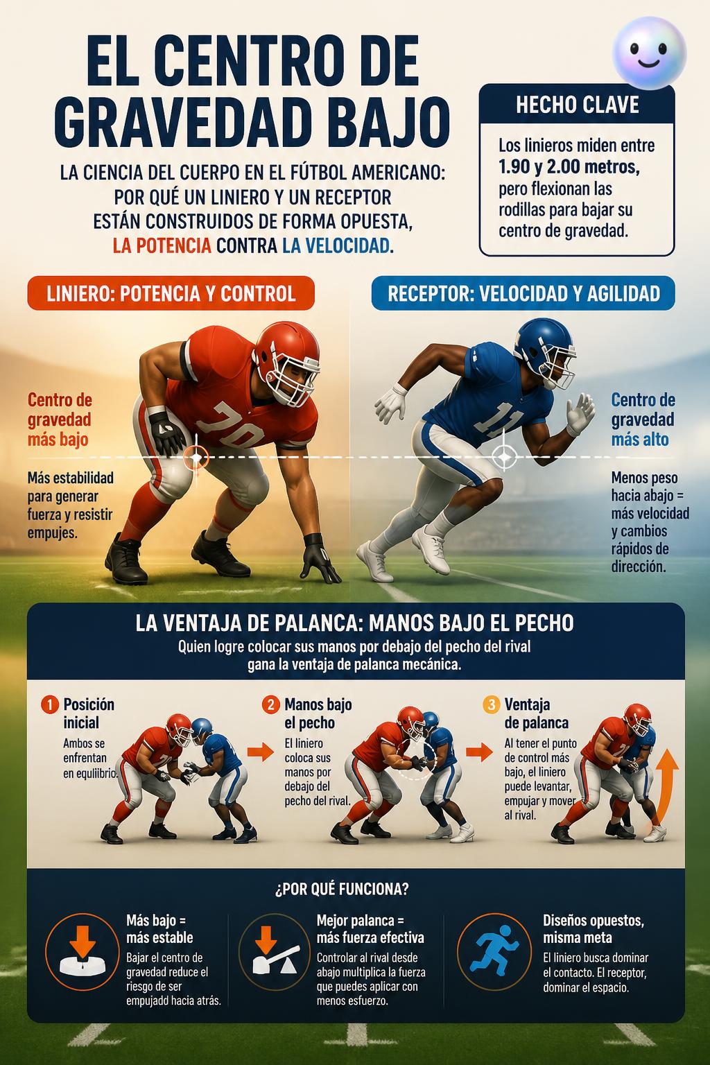 El centro de gravedad bajo