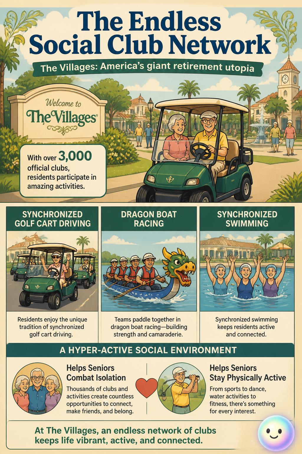 The endless social club network