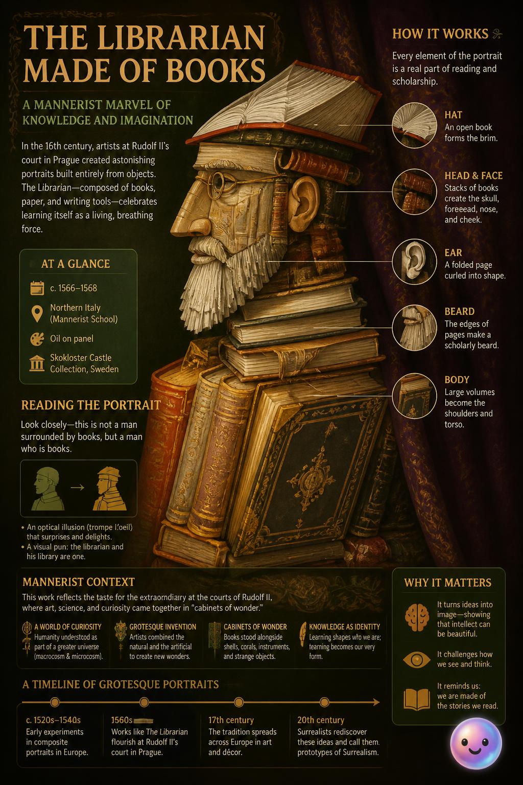 The librarian made of books