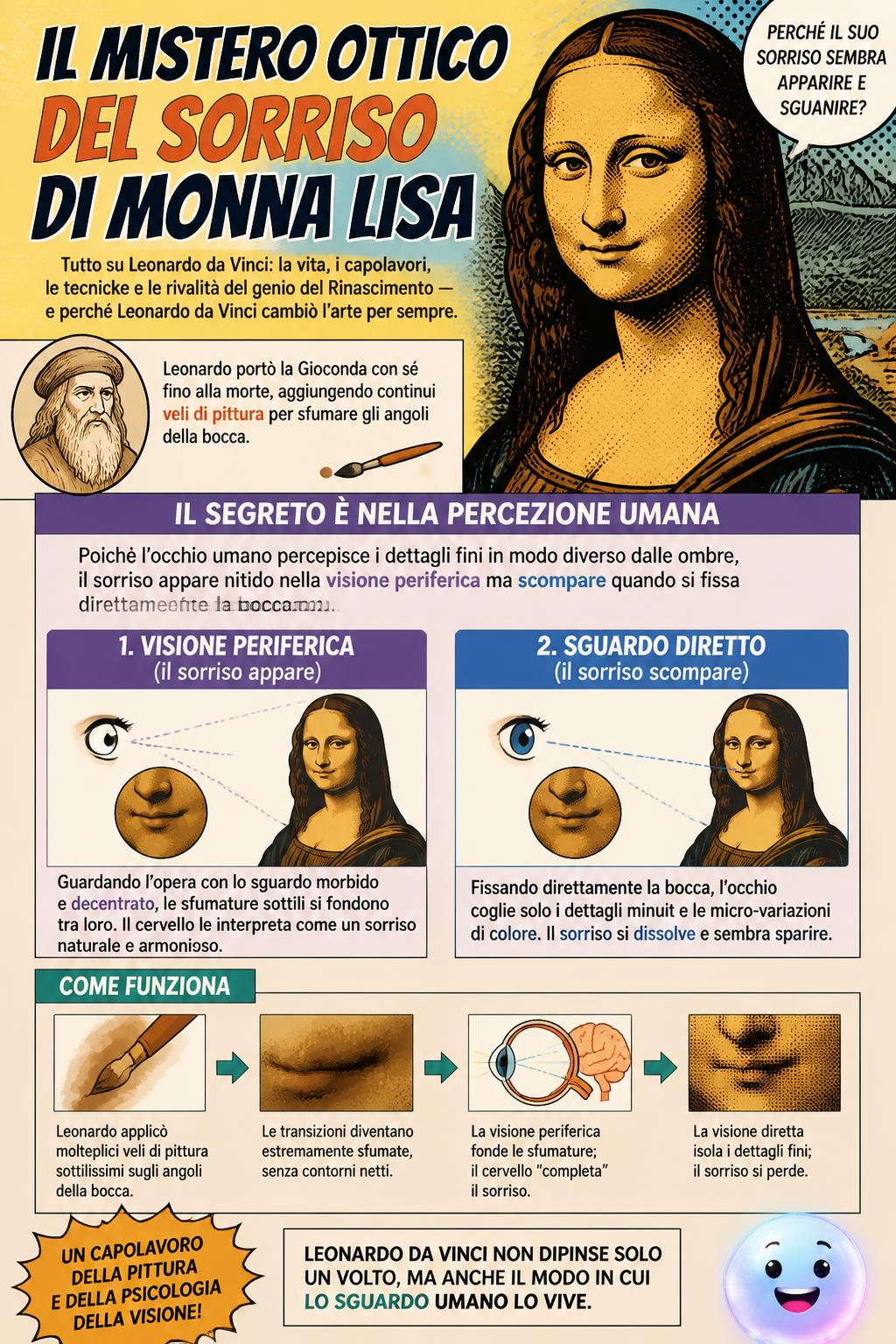 Il mistero ottico del sorriso di Monna Lisa