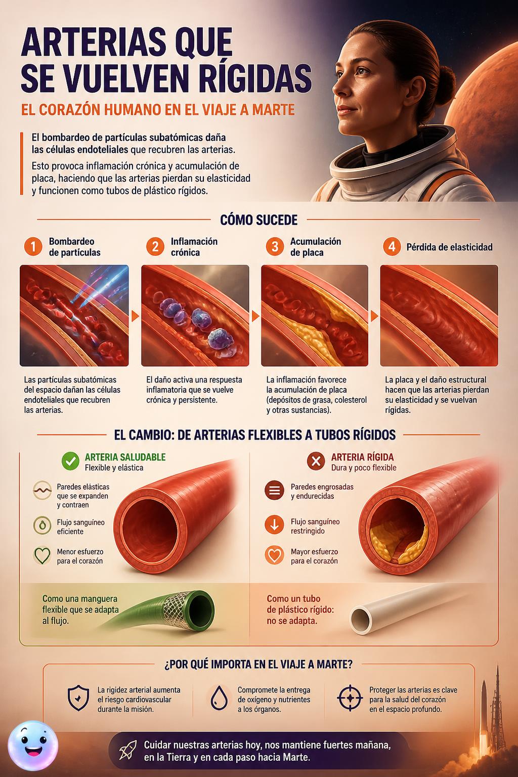 Arterias que se vuelven rígidas