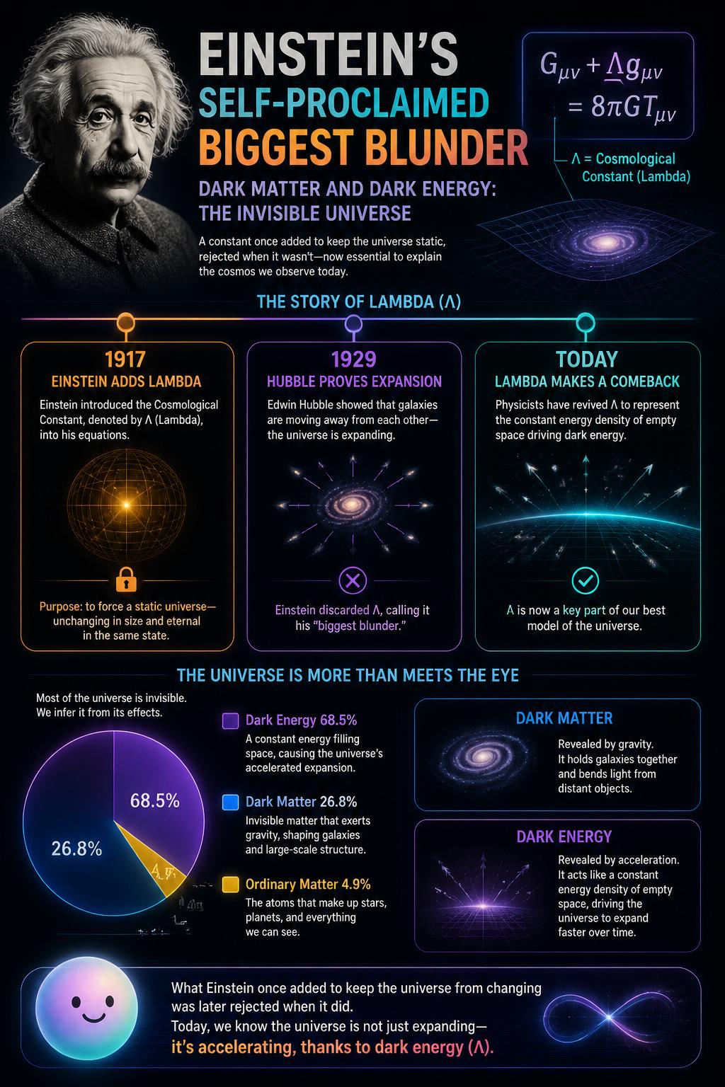 Einstein's self-proclaimed biggest blunder