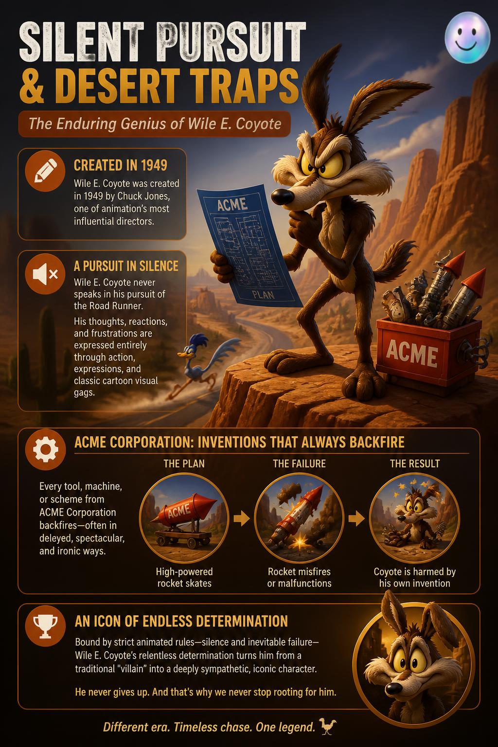 Silent pursuit and desert traps