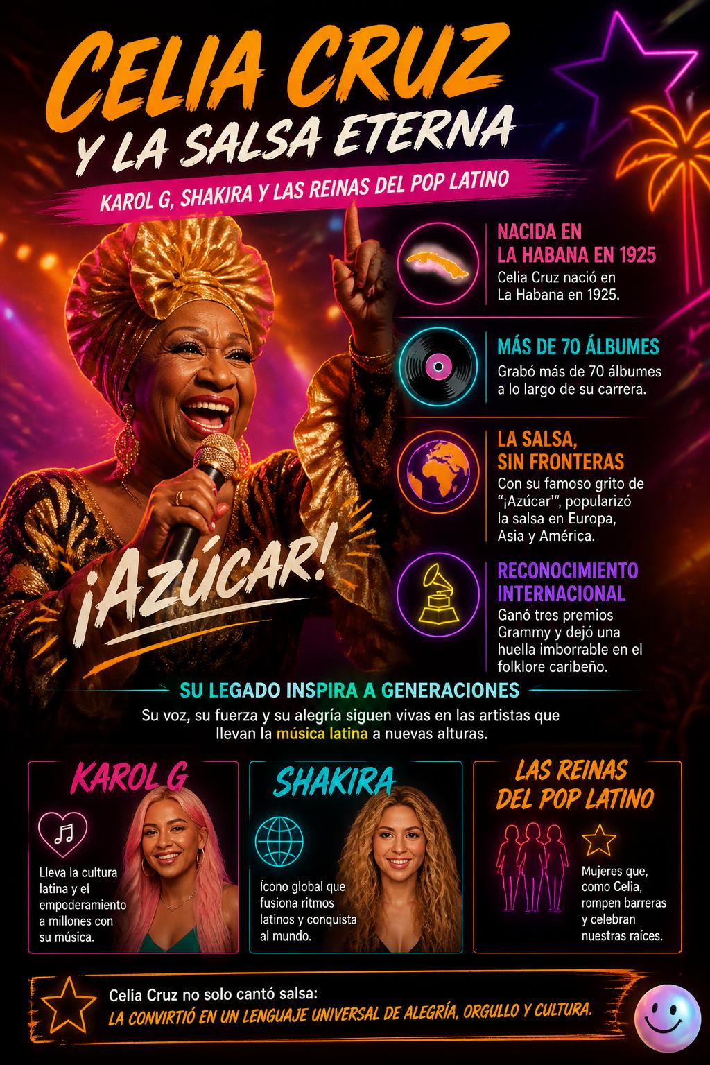 Celia Cruz y la salsa eterna