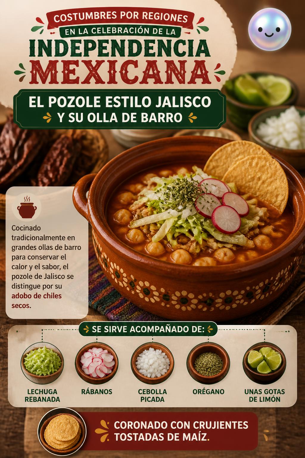 El pozole estilo Jalisco y su olla de barro