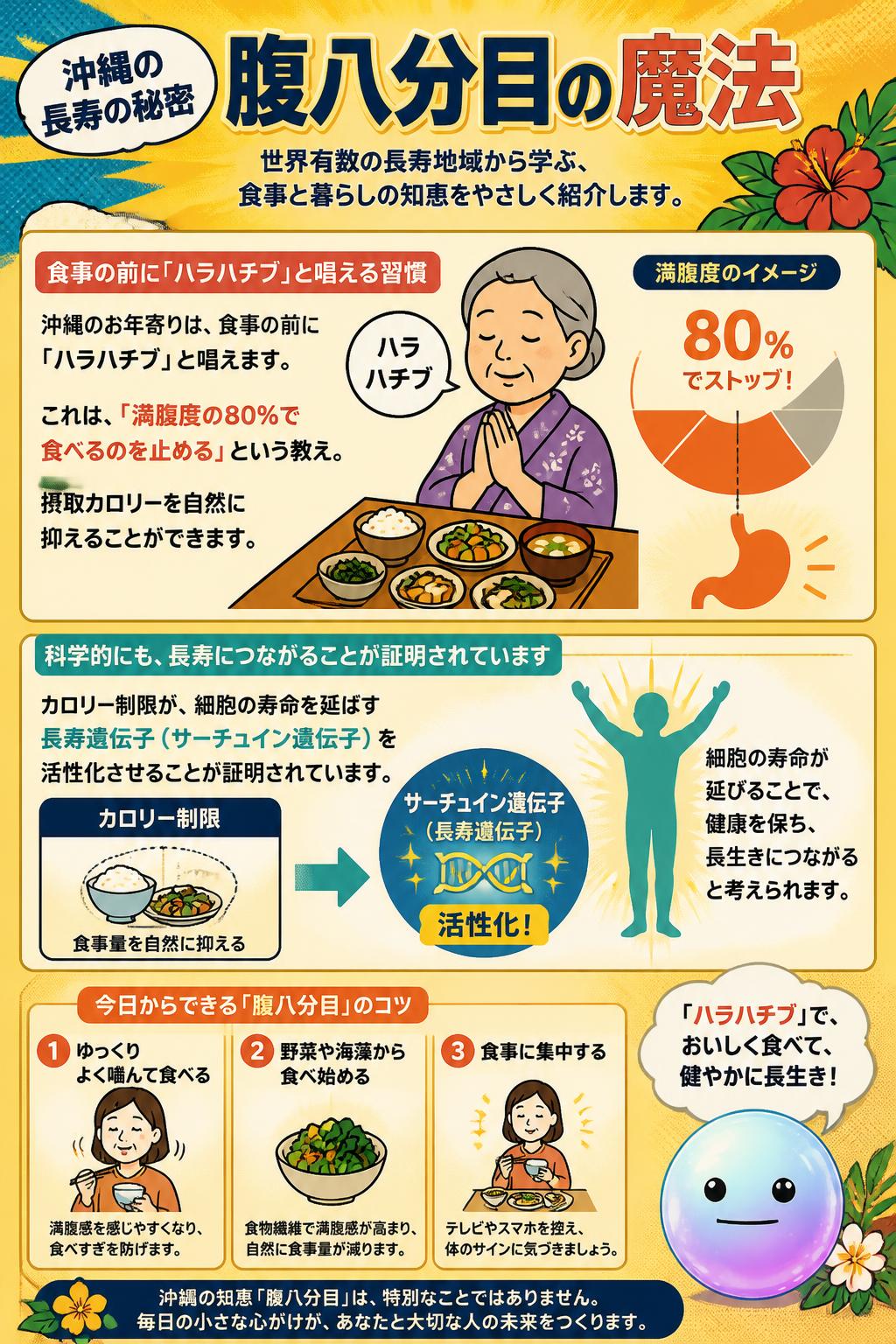 腹八分目の魔法