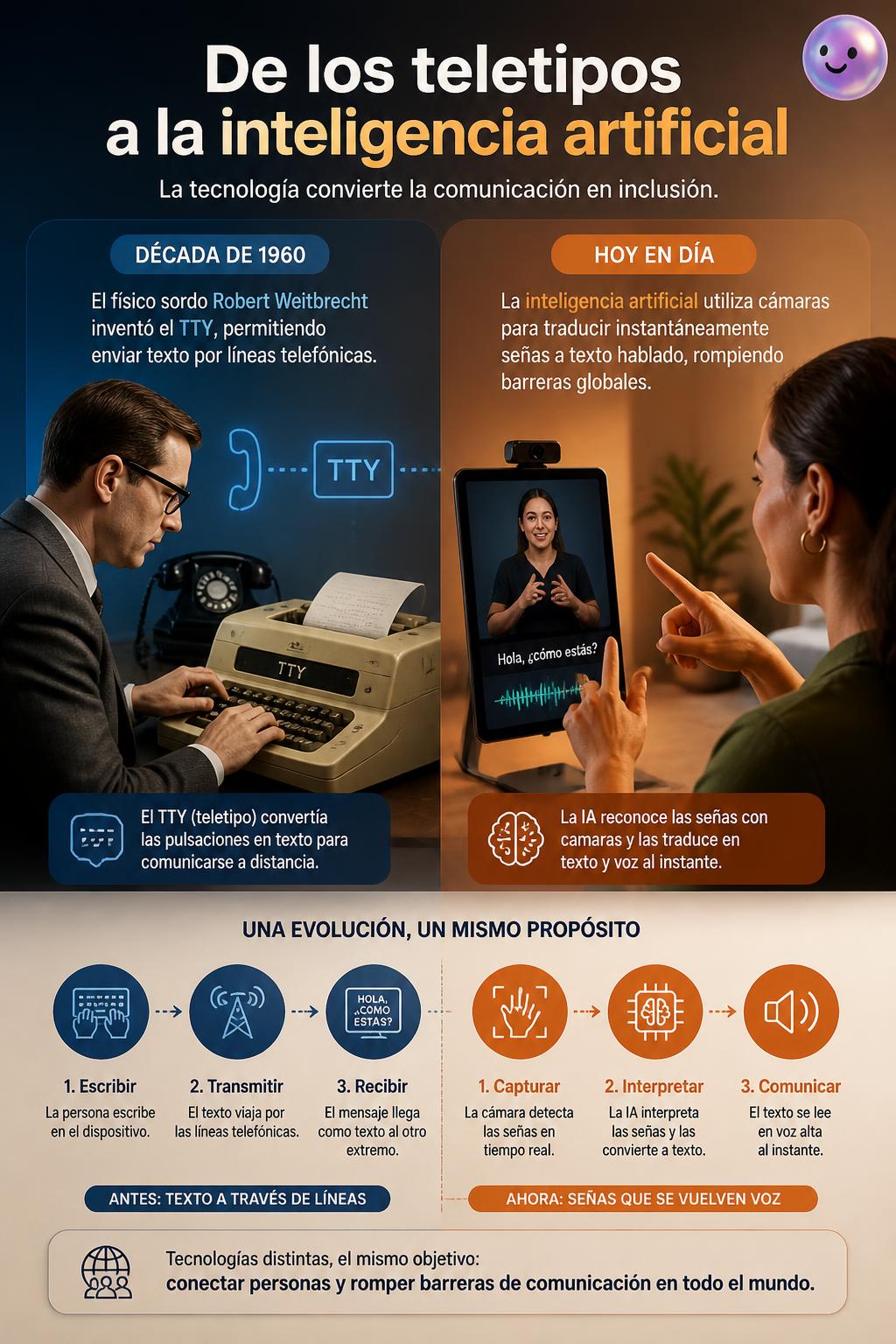 De los teletipos a la inteligencia artificial