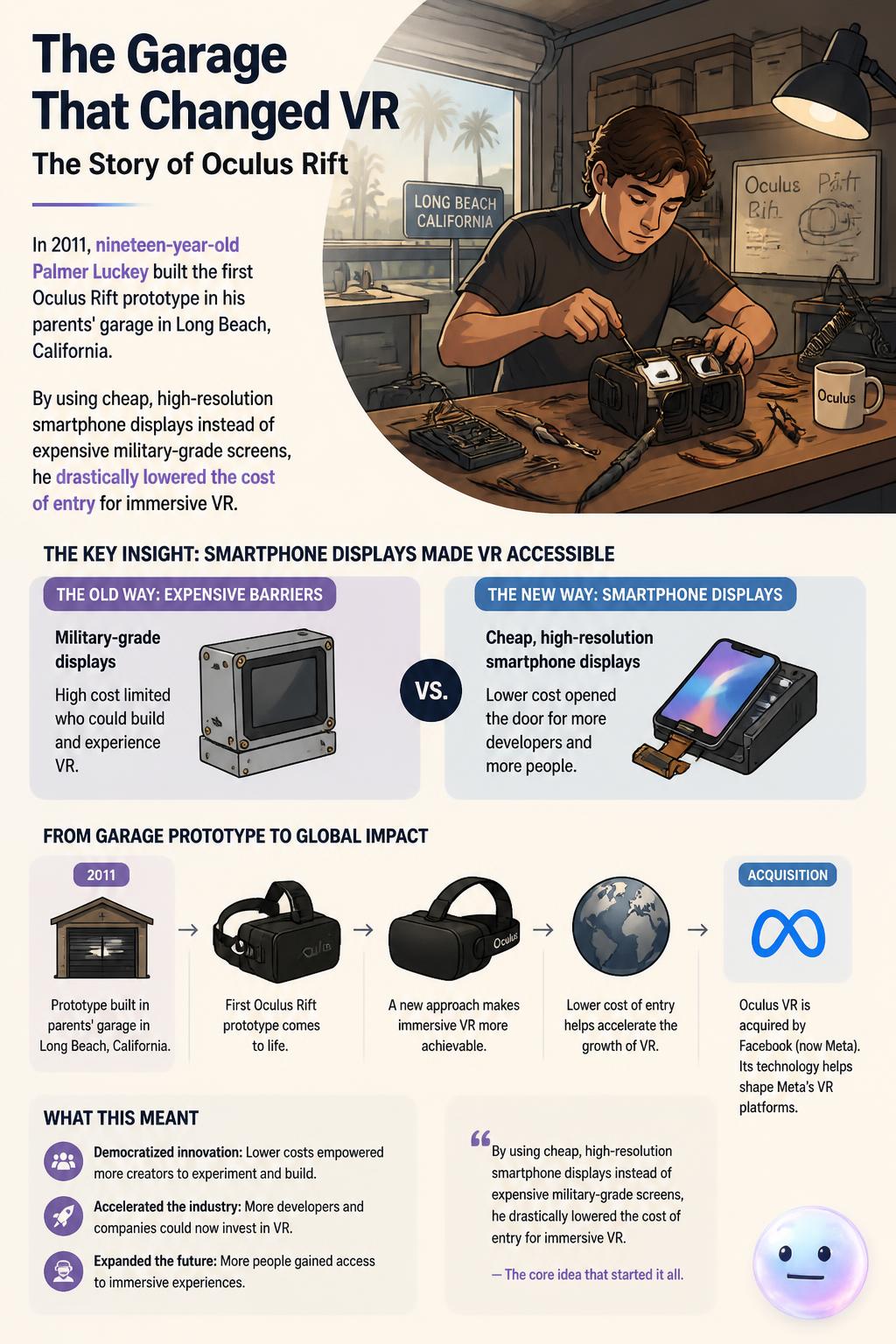 Palmer Luckey's garage laboratory