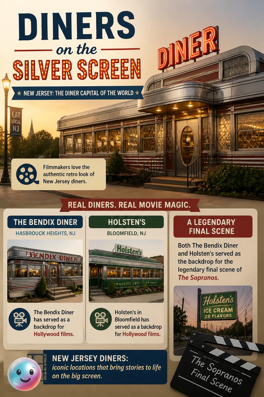 Diners on the silver screen