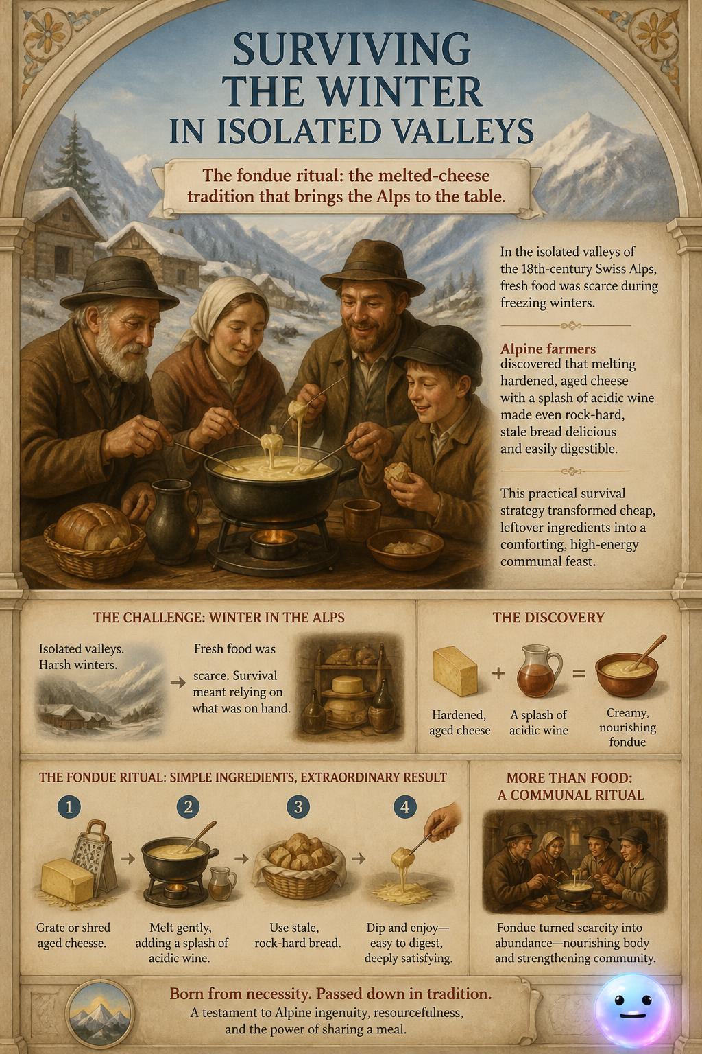 Surviving the winter in isolated valleys