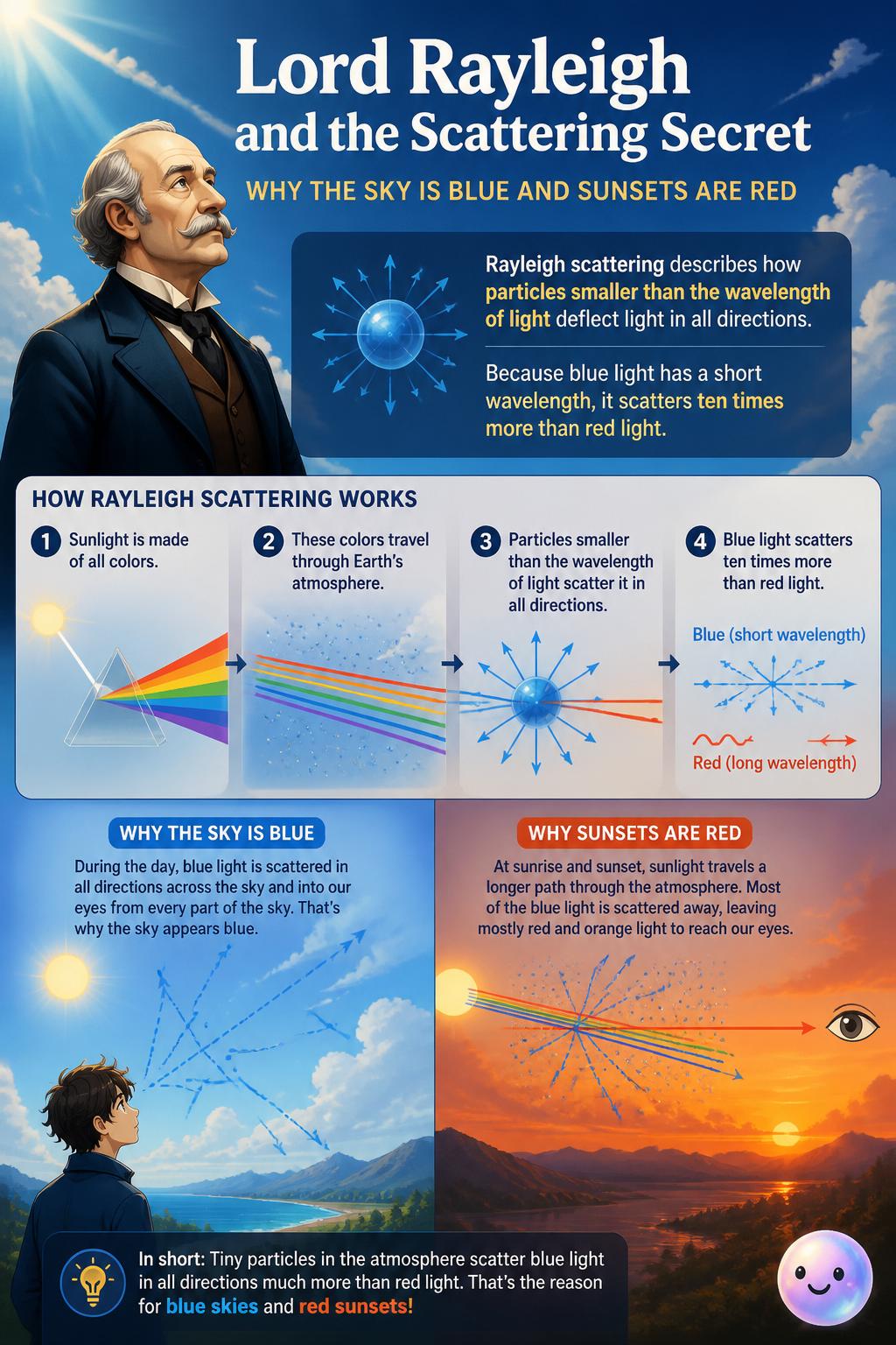 Lord Rayleigh and the scattering secret