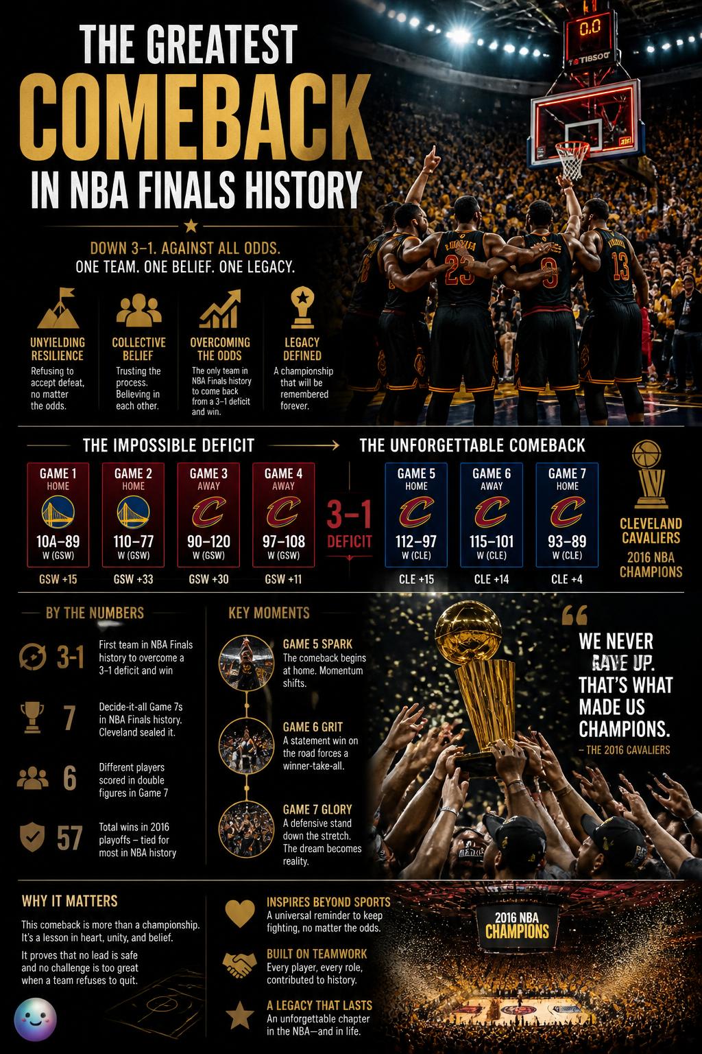 LeBron James dominates Game 6 at home