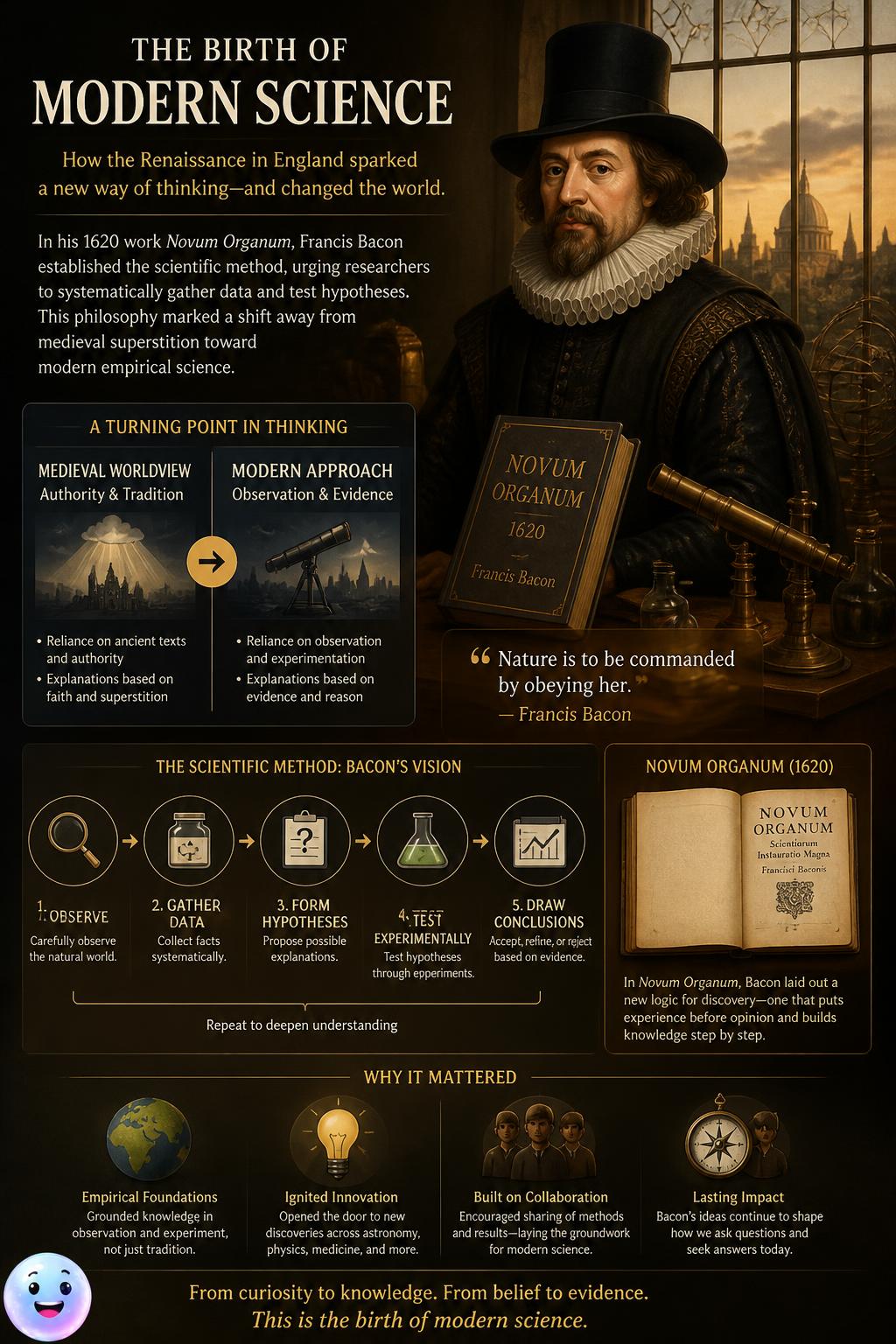 The birth of modern science