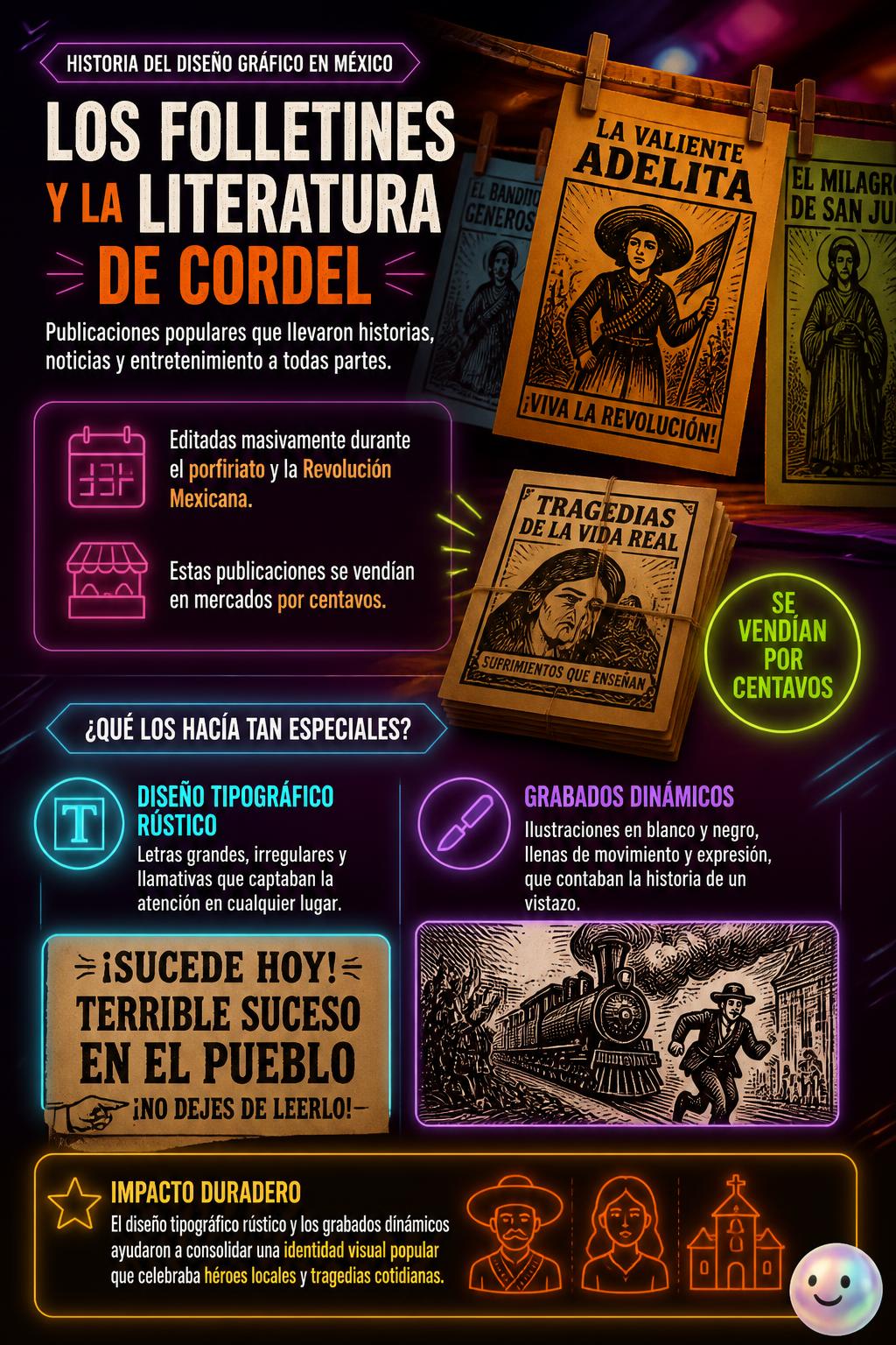 Los folletines y la literatura de cordel
