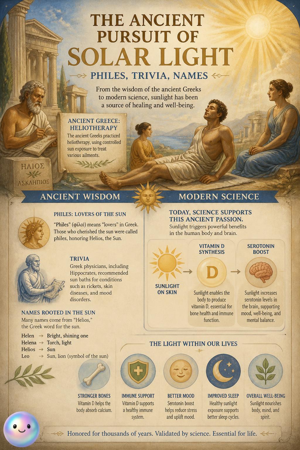 The ancient pursuit of solar light