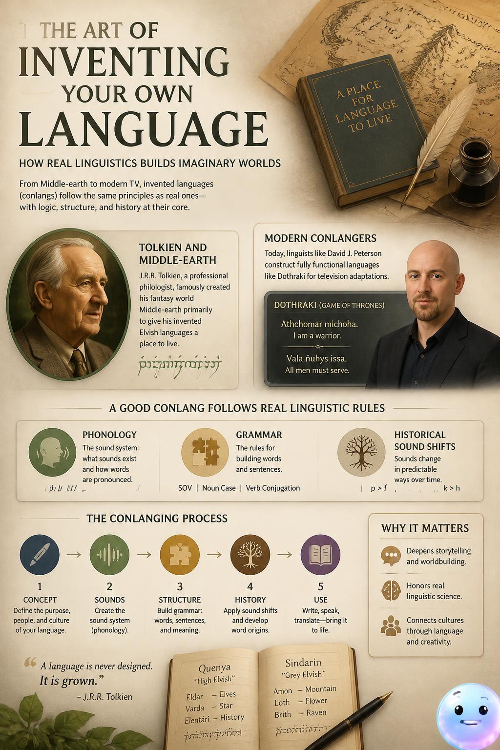 The art of inventing your own language