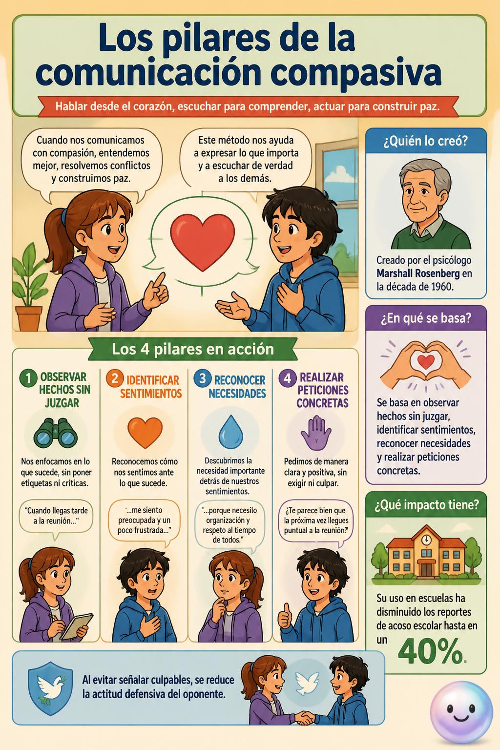 Los pilares de la comunicación compasiva