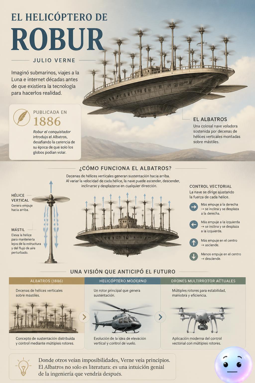 El helicóptero de Robur