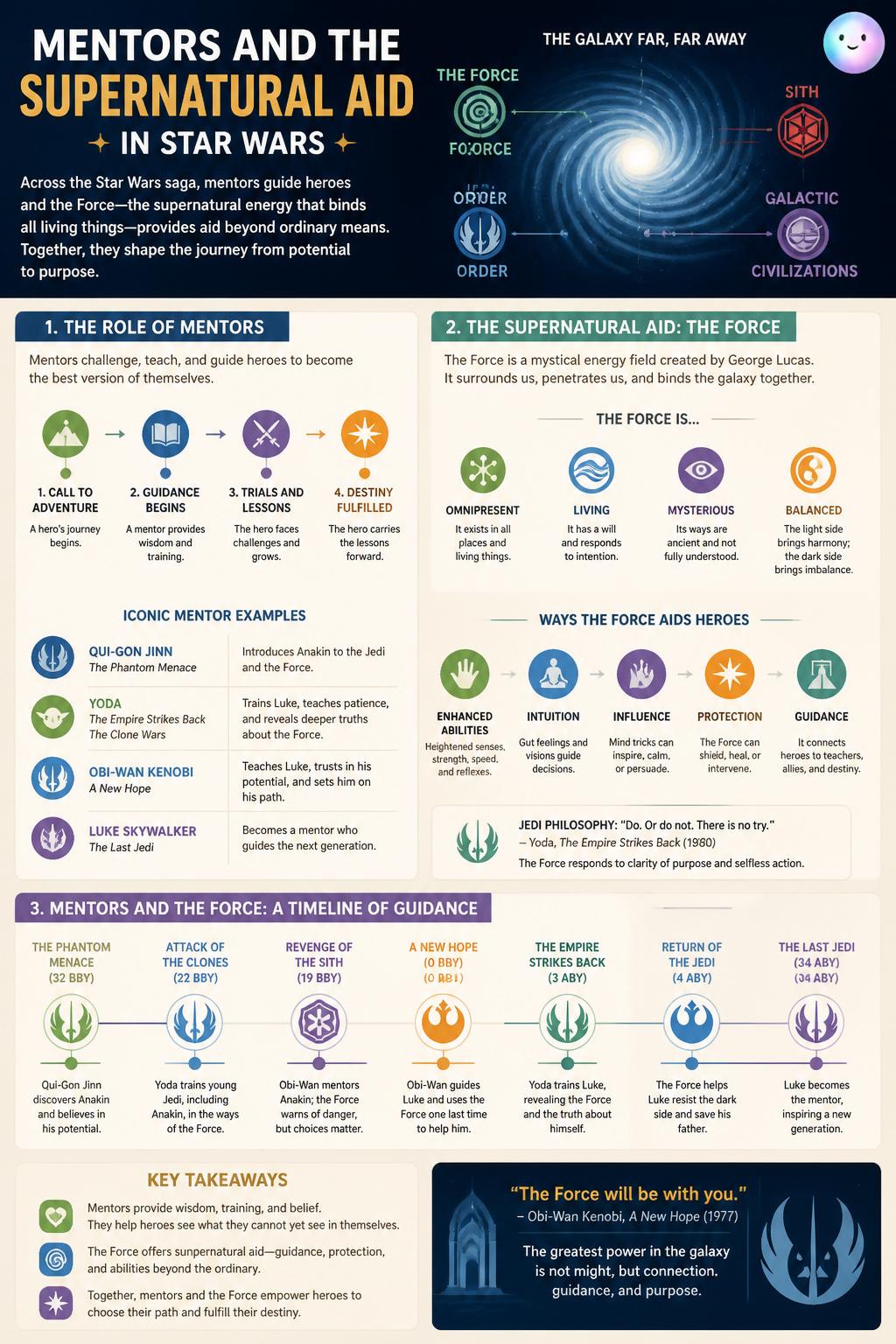 Mentors and the supernatural aid