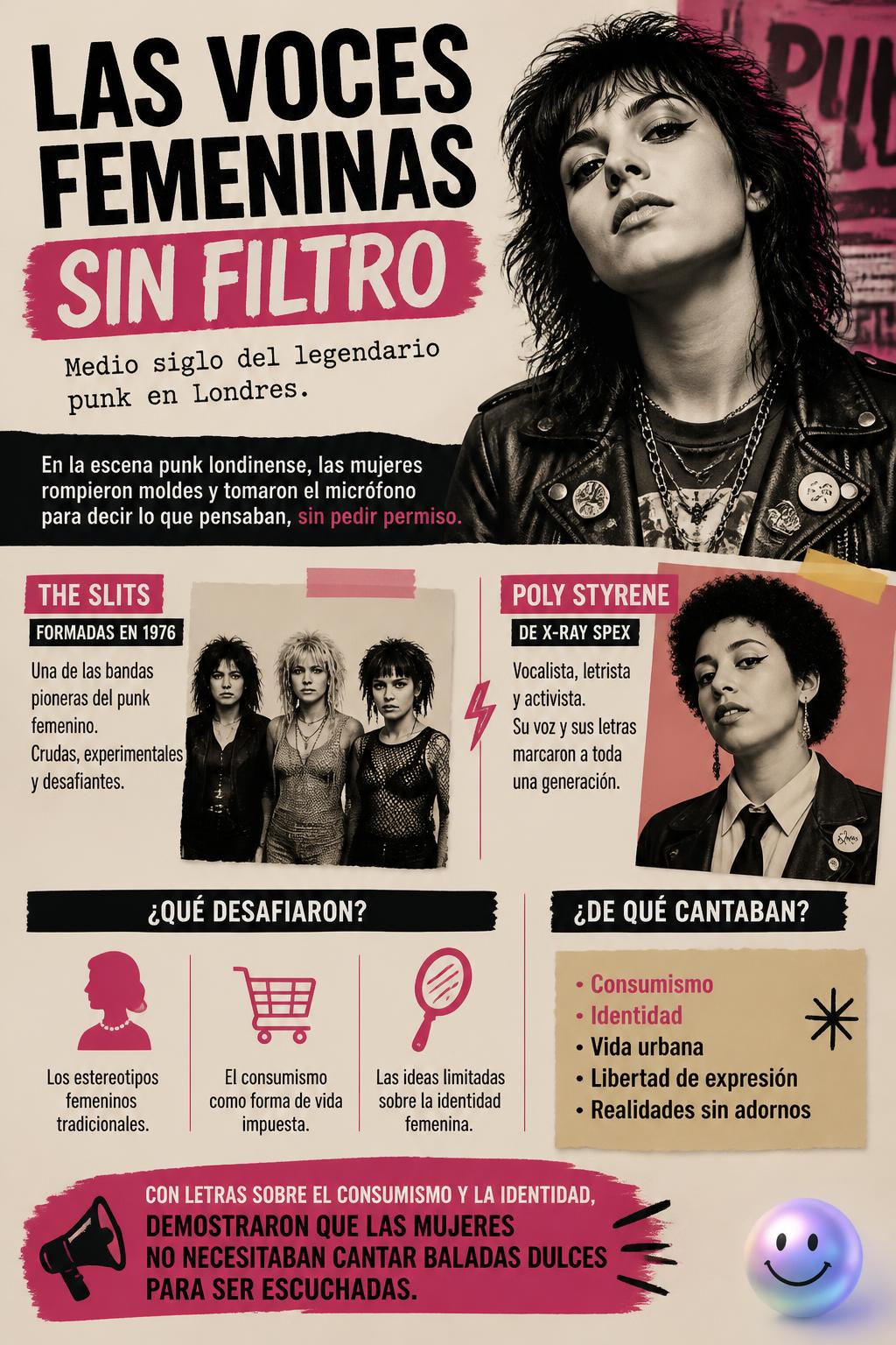 Las voces femeninas sin filtro